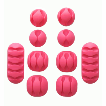 Drzac kablova JWD set 10u1 roze