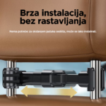 Auto stalak za tablet za sedište - Slika 8