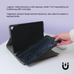 Futrola sa tastaturom i misem za iPad Air/Air 2 crna - Slika 5