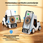 Kucni punjac Wireless 15W Viljuskar 5 u 1 zuti - Slika 5