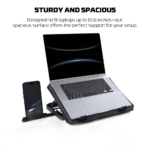 Laptop Cooler Fantech NC14 RGB crni - Slika 4