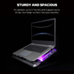 Laptop Cooler Fantech NC21 RGB crni - Slika 2