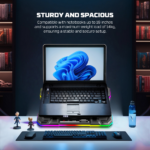 Laptop Cooler Fantech NC22 RGB crni - Slika 5