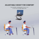 Laptop Cooler Fantech NC30 RGB sivi - Slika 4
