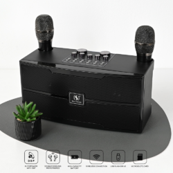 Bluetooth zvucnik sa mikrofonom YS201 crni