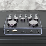 Bluetooth zvucnik sa mikrofonom YS201 crni - Slika 4