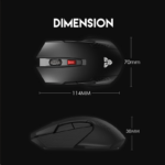 Mis Wireless Fantech WG10 Raigor II crveni - Slika 5