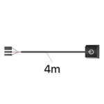 Naponski Power ON/OFF prekidac JWD beli - Slika 4