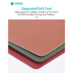 Podloga za mis Coteci 85001 L (25 x 30 cm) braon siva - Slika 4