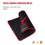 Podloga za mis Fantech MP35 crna - Slika 2