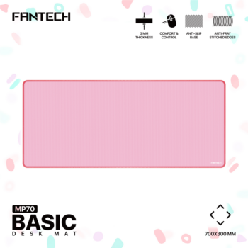 Podloga za mis Fantech MP70 Deskmat pink