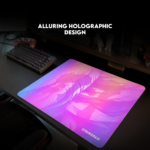 Podloga za mis Fantech MST491 Holographic Strikepad crna - Slika 3
