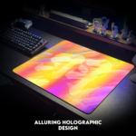Podloga za mis Fantech MST491P Holographic Strikepad PRO crvena - Slika 5