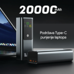 Power bank prenosiva baterija Oxpower PD100W 20000mAh crna - Slika 2