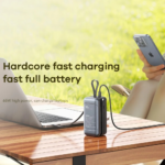 Power bank prenosiva baterija REMAX Dinba Series RPP-59 65W+60W PD+QC Fast Charging 20000mAh crni - Slika 5