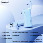 Power bank prenosiva baterija REMAX Xiaoxiao RPP-676 2.1A 5000mAh bela - Slika 3