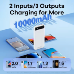 Power bank prenosiva baterija REMAX Bole Series RPP-520 PD20W+QC22.5W Fast Charging 10000mAh beli - Slika 5