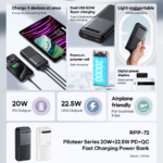 Power bank Remax 20000 mAh sa brzim punjenjem - Slika 7