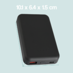 Power bank prenosiva baterija Magsafe PD 5000 mAh crna - Slika 4