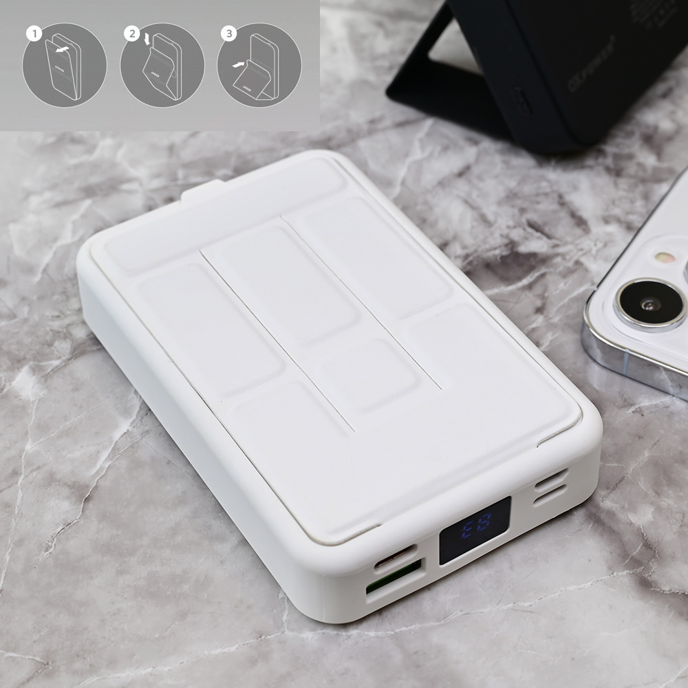 powerbank-magsafe-pd-w101-10000mah-bela-216015-349901.png Power bank prenosiva baterija Magsafe Oxpower PD W101 10000mAh bela - Slika 1