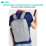 Ranac Coteci Business crni - Slika 4