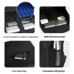 Ranac POSO CB-8307, 15.6" crni - Slika 5