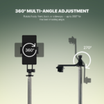 Selfie stick Fantech SS175 selfi stap crni - Slika 3