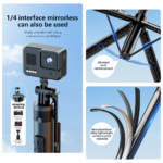 Selfie stick K27 + tripod crni - Slika 2