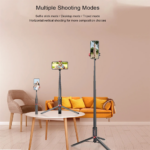 Selfie stick M18 + tripod beli/srebrni - Slika 5