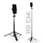 Selfie stick T1 + tripod crni - Slika 4
