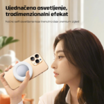 Selfie LED svetlo magnetic crno - Slika 3
