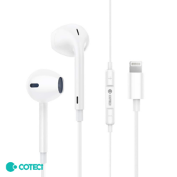 Slusalice Coteci MS-031 za iPhone lightning bele