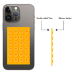 Stiker za mobilni telefon Octobuddy plavi - Slika 5