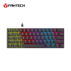Tastatura Mehanicka Gaming Fantech MK211 RGB Atom61 crna (red switch)