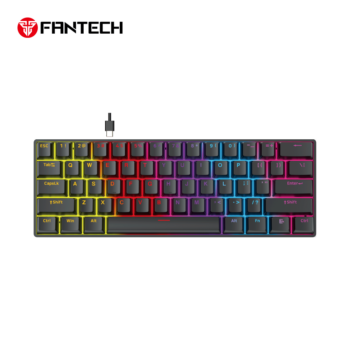 Tastatura Mehanicka Gaming Fantech MK211 RGB Atom61 crna (red switch)