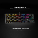 Tastatura Mehanicka Gaming Fantech MK853 RGB Maxpower (red switch) Space Edition - Slika 4