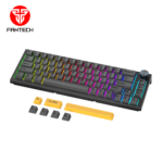 Tastatura gejmerska mehanicka bezicna MAXFIT67 MK858 crna (Kaith box white switch) FANTECH - Slika 8