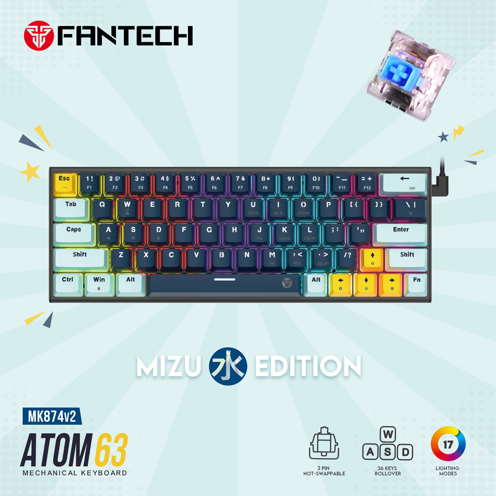tastatura-mehanicka-gaming-fantech-mk874-rgb-atom-63-navy-blue-switch-211096-331637.png Tastatura Mehanicka Gaming Fantech MK874 RGB Atom 63 Navy (Blue switch) - Slika 1