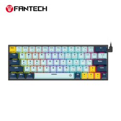 Tastatura Mehanicka Gaming Fantech MK874V2 RGB Atom 63 Mizu SkyBlue (taro switch)
