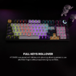 Tastatura Mehanicka Gaming Fantech MK890 RGB Atom 96 Navy (Red switch) - Slika 4