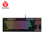 Tastatura Mehanicka Gaming Fantech MK876 RGB Atom TKL siva (Blue switch) - Slika 5