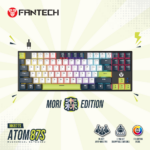 Tastatura Mehanicka Gaming Fantech MK877S RGB Atom 87S Mori bela (rosie switch) - Slika 2