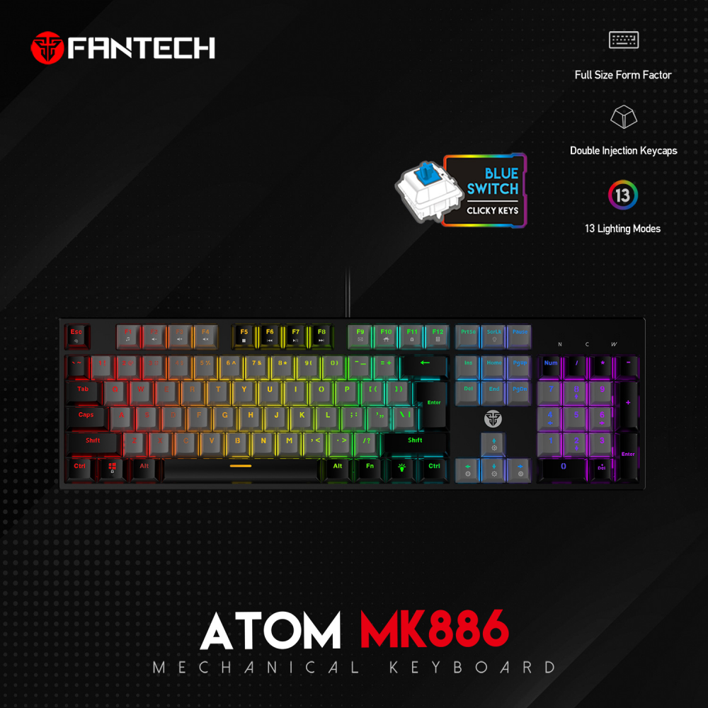 tastatura-mehanicka-gaming-fantech-mk886-rgb-atom-siva-blue-switch-205072-313344.png Tastatura Mehanicka Gaming Fantech MK886 RGB Atom siva (Blue switch) - Slika 1