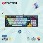 Tastatura Mehanicka Gaming Fantech MK890 RGB Atom MK96 SkyBlue (Blue switch) - Slika 5