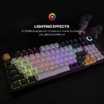 Tastatura Mehanicka Gaming Fantech MK890 RGB Atom MK96 SkyBlue (Blue switch) - Slika 8