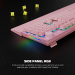 Tastatura Mehanicka Gaming Fantech MK894 RGB Maxpower II bela (yellow zest switch) - Slika 5
