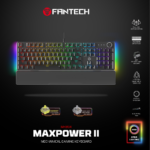 Tastatura Mehanicka Gaming Fantech MK894 RGB Maxpower II crna (speed grey switch) - Slika 2