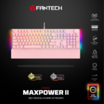 Tastatura Mehanicka Gaming Fantech MK894 RGB Maxpower II sakura (speed grey switch) - Slika 2