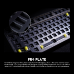 Tastatura Mehanicka Gaming Fantech MK910 RGB PBT Maxfit81 Frost Wireless crna (blue switch) - Slika 4