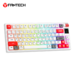 Tastatura Mehanicka Gaming Fantech MK917 RGB Atom PRO79 Wireless bela (Blue switch) - Slika 2